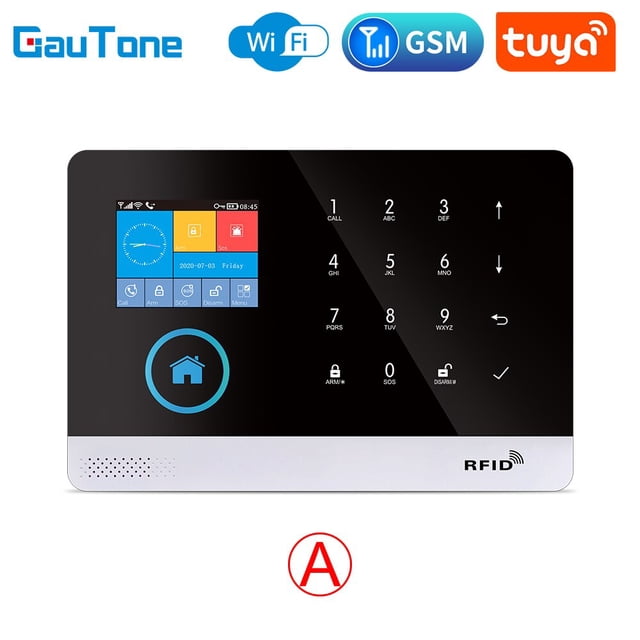 Sistema de alarma GauTone PG103 para seguridad antirrobo en el hogar 433MHz WiFi GSM alarma inalámbrica Tuya Smart House App Control Tan Jianjun unisex