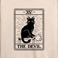 thumbnail image 3 of Instant Message - The Devil Tarot - Women's Lightweight French Terry Long Sleeve Shirt, 3 of 6