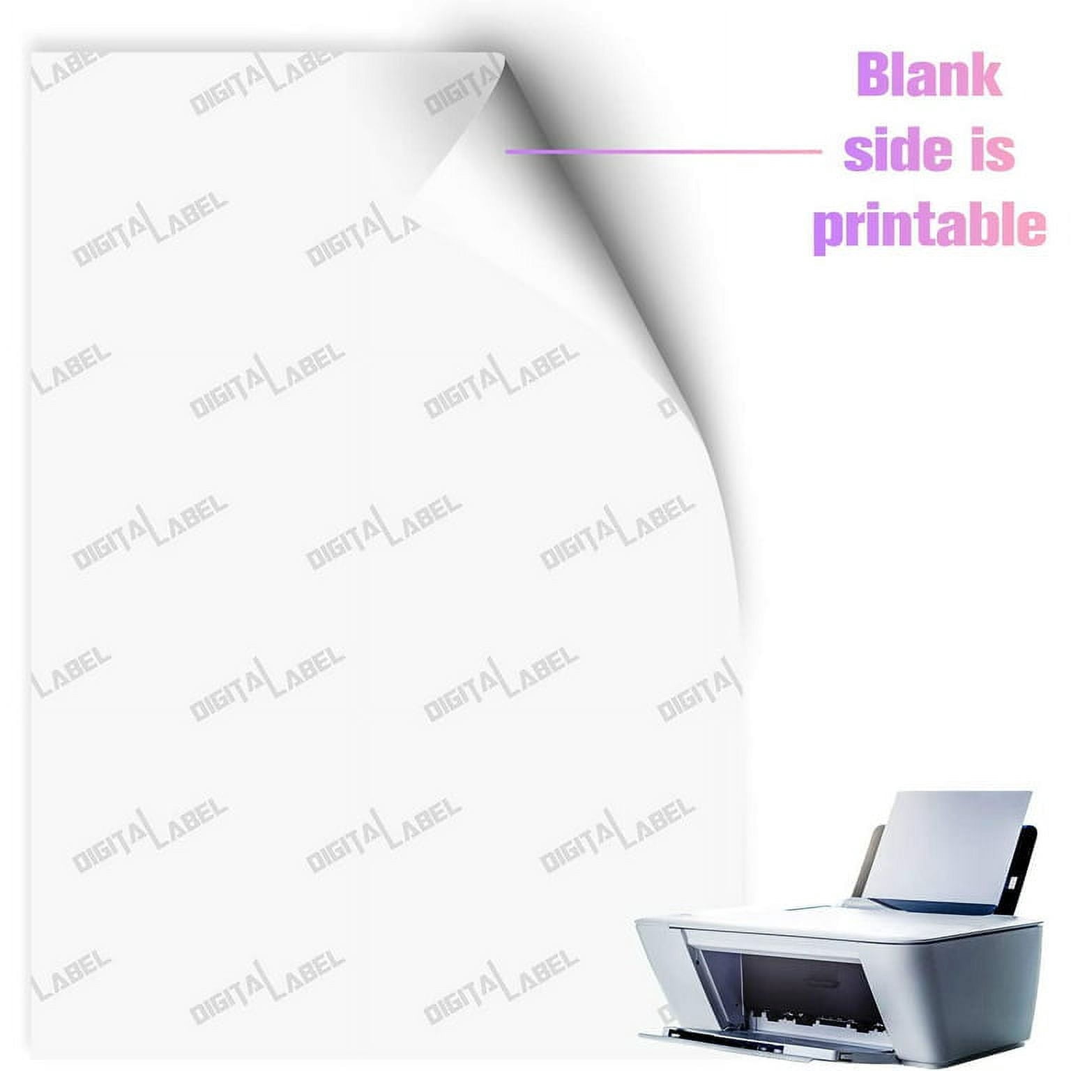 (3 pack) Koala Printable Vinyl Sticker Paper for Inkjet & Laser Printers , 11x17 inch Glossy White Waterproof Sticker Paper, Tear-Resistant, 10 Sheets