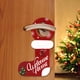 thumbnail image 1 of Fiudx Ofertas relámpago Colgante de manija de puerta con decoración navideña, colgante para puerta de fiesta navideña, colgante para puerta con muñeco de nieve de Papá Noel, 1 of 2