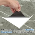 thumbnail image 4 of 40 Sheet Vinyl Flooring 12x12 Peel and Stick Floor Tile Waterproof Grey Marble Vinyl Floor Tiles Clearance Self Adhesive Floor Tiles Sticky Laminate Flooring for Bathroom Kitchen Basement RV, 4 of 12