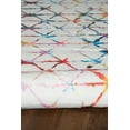 thumbnail image 5 of Linon Motif Printed Faux Rabbit Ivory 3' X 5' Rectangle Area Rug RUGPR0735, 5 of 6