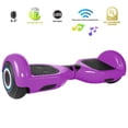 thumbnail image 4 of XPRIT HoverBoard avec Pneus de 6,5 Pouces, Autonomie jusqu'à 6,4km, Bluetooth, Certifié UL2272, Roues LED - Violet, 4 of 5