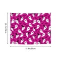 thumbnail image 2 of Halloween Tapestry Wall Hanging, pink background halloween spooky Tapestry for Bedroom Aesthetic, Cute Tapestry Wall Decor, Halloween Decoration for Bedroom, Living Room, Indoor 29x37in, 2 of 7