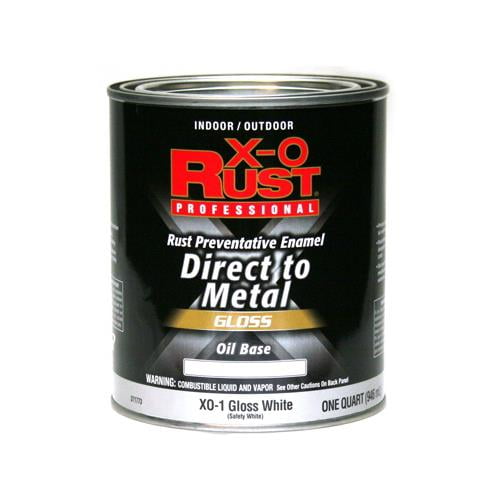 XO QT WHT GLS Enamel, PartNo XO1-QT, by True Value Mfg Company, Single Unit