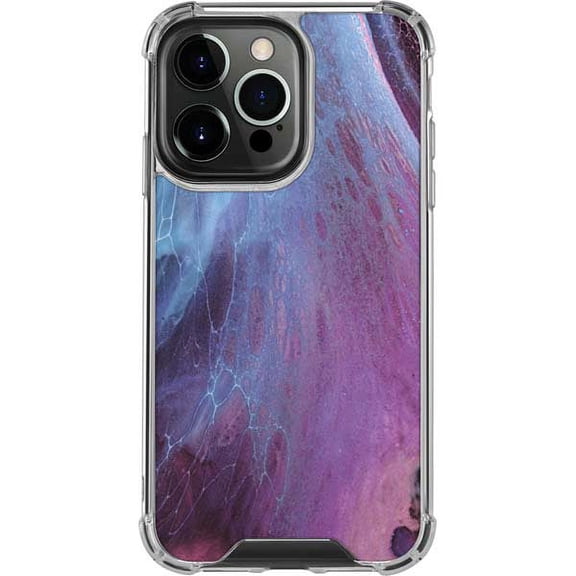 Skinit Space Marble iPhone 14 Pro Clear Case