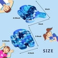 thumbnail image 2 of Among In Us Push Pop Bubble Fidget Silicona Fidget S Autismo Necesidades especiales Alivio del estrés Squeeze Sensory Aliviar el estrés emocional para adultos mayores de 18 años (Tie-Dye Red&Blue) Xemadio CJWUS-6953, 2 of 7