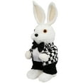 thumbnail image 5 of Northlight Boy Easter Rabbit Figurine in Checkered Jacket - 10", 5 of 6
