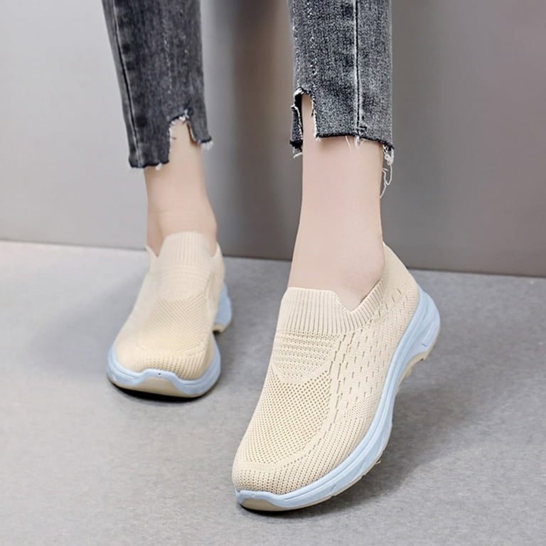Slip on tennis shoes womens best sale