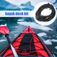 thumbnail image 3 of Cuerda de amortiguación elástica, cuerdas de nailon elásticas para kayak marino Cuerda de cuerda elástica pesada y correa para , col .8m Soledad Cordón de choque elástico, 3 of 7