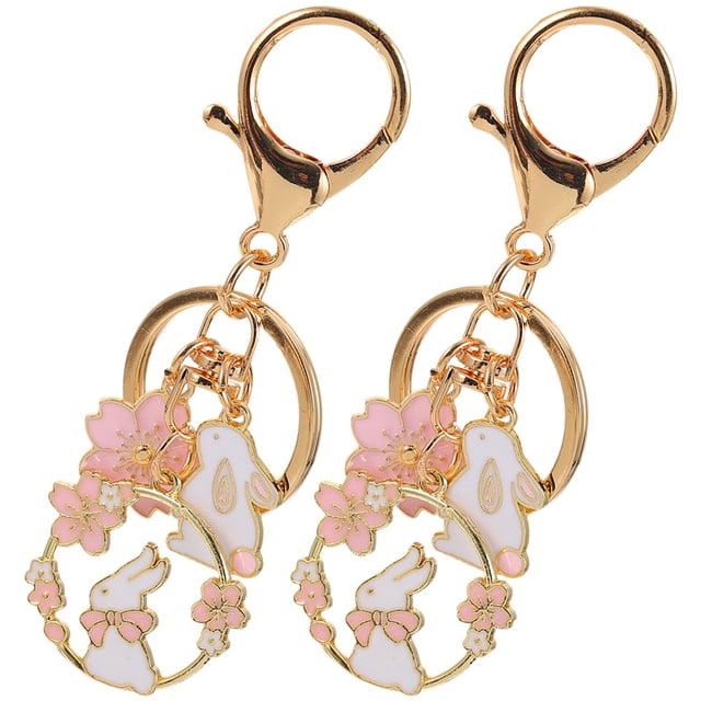 ADDHAT 2Ud Llavero Japonés Kawaii Con Decorativo Y Colgante Para