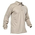 thumbnail image 2 of Thrilos Mens Polo Shirts Long Sleeve Golf Polo Sweatshirts Casual Button Up Shirts Golf Tops, 2 of 8