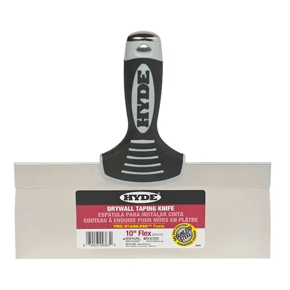 Hyde Taping Knife,Flexible,10",SS 09363