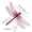 F-4F Home Decor, variant on karymi Simulated Colorful Dragonfly Hanging Ornament, Plastic Lifelike Model, Outdoor Garden Patio Decor, Weather Resistant, for Ages 14 and Up Room Decor