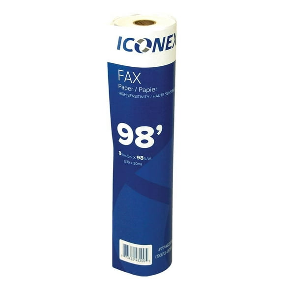 Iconex 9073-0091 Rouleaux de Télécopie (Forfait de 6)