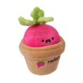 thumbnail image 1 of Llavero de verduras ,Juguete de peluche de zanahoria que tira de rábano Divertido ,Llavero de pareja de verduras Muñeca Juguete para niños,Planta rellena Regalos de cumpleaños para niños, 1 of 8
