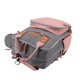 thumbnail image 1 of Bolsa De Pañales Para Pañales, Diseño De Partición Múltiple, Bolsa De Pañales Repelente Al Agua, Mochila, Interfaz USB Para Viajes Para Madre Para Exteriores Cergrey gris rosa, 1 of 8