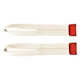 thumbnail image 4 of Paquete de 2 correas para levantamiento de pesas, muñequeras para levantamiento de pesas, muñequeras para blanco, 4 of 8