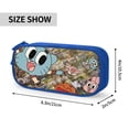 thumbnail image 5 of Amazing World of Gumball Big Capacity Pencil Case, Large Storage Pencil Pouch Pen Case Bag with Zipper, Pencil Case for Office Supplies, 5 of 7