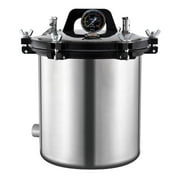 Steam Autoclave, 18L Stainless Steel Lab Autoclave, 110V Canner Pressure Cooker, High Pressure Steam Sterilizer for Mushroom Growing