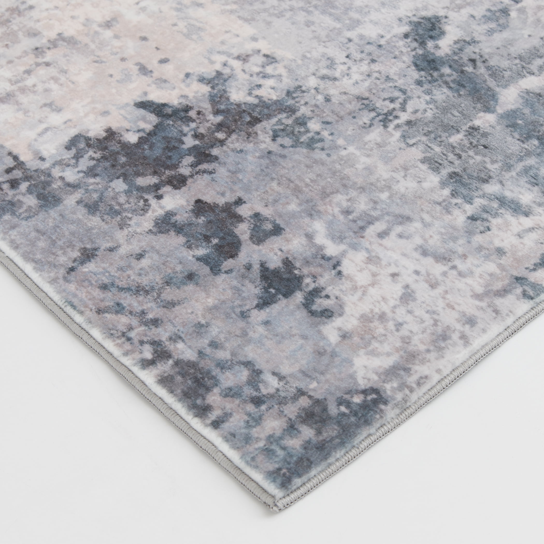 Better Homes & Gardens 7'3"x9'10" Abstract Faux Fur Indoor Area Rug