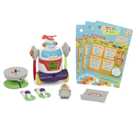 Little Tikes Stem Jr. Builder Bot with 4- Hands on Experiments