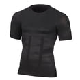 thumbnail image 3 of Hombres Compresión Fitness Elástico Tummy Body Shaper Gym Vest Shapewear - Negro l Sunnimix talladora del cuerpo para los hombres, 3 of 8
