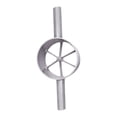 thumbnail image 1 of Fengbin Bamboo Splitter Breaker Manual Easy to Break Compact Cut Tool Splitting Tool for Silver Color 6 Cuts, 1 of 9
