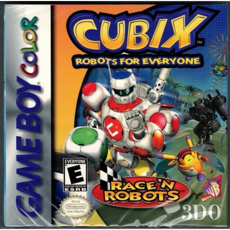 Cubix Robots for Everyone GBC (Brand New Factory Sealed US Version) Game Boy Col
