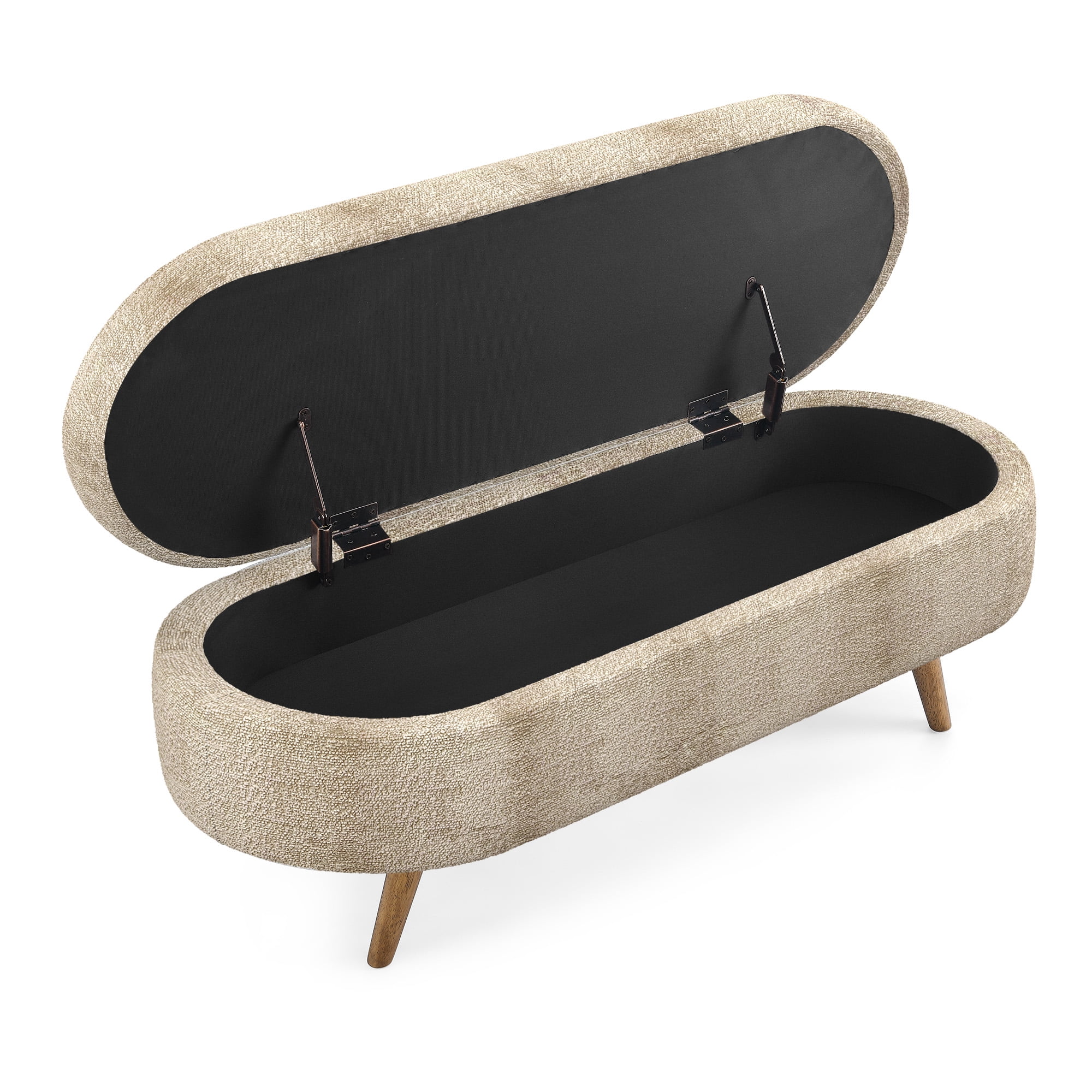Storage Ottoman Bench End of Bed for Bedroom,Upholstered Entryway Shoe Seat Bench with Storage, Modern Cute Padded Blanket Chest Stool Foot Rest for Living Room, Window Seating