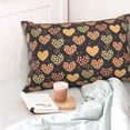 thumbnail image 4 of Fotbe Heart Funda de Almohada Decorativa Estilo Occidental, Lujo en Algodón, Fundas para Almohadas King, Cojín Estampado para Decoración del Hogar-14"x20", 4 of 6