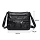 thumbnail image 2 of Bolsa de hombro tipo bandolera de cuero suave Retro PU para mujer, multibolsillos sólidos Tmvgtek Para Estrenar, 2 of 7