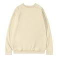 thumbnail image 5 of WILLBEST hoodies Mode Décontractée pour Femmes Sweatshirts à Manches Longues Col Rond Imprimé Pull Sans Capuche Sweatshirts Haut Quotidien Femmes, 5 of 5