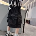 thumbnail image 5 of UACY Cargo Shorts Boys Y2K Baggy Knee Length Athletic with Pockets Hiking Waterproof Black Pants Summer Outfits ﻿, 5 of 6