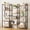 Vintage-5 Tier, variant on Casacomoda Triple Wide 6 Tier Bookshelf, Rustic Industrial Style Bookcases with 15 Open Display Shelves, Modern Tall Bookcase Furniture for Bedroom, Living Room and Home Office, Rustic Brown