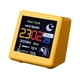 thumbnail image 4 of Reloj de escritorio Strade Fareast Limited con estación meteorológica Amarillo, 4 of 5