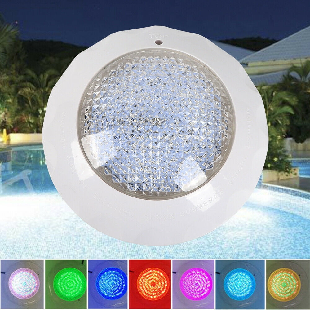 Inground Above Ground Pool Light Up Multi Color LED Floating Fountain Underwater 