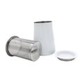 thumbnail image 2 of Neinkie Coffee Sifter Coffee Sieve Chocolate Shaker Fine Mesh Stainless Steel Container Pot Coffee Making Accessory(Silver Natural Stainless Steel Surface), 2 of 6
