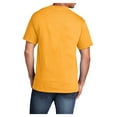 thumbnail image 2 of Mens Core Cotton Male T-Shirts Gold 6XL, 2 of 5