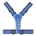 thumbnail image 2 of High Visibility LED Reflective Vest Night Safety Belt Gear for Running Cycling Walking Motorcycle, 2 of 7