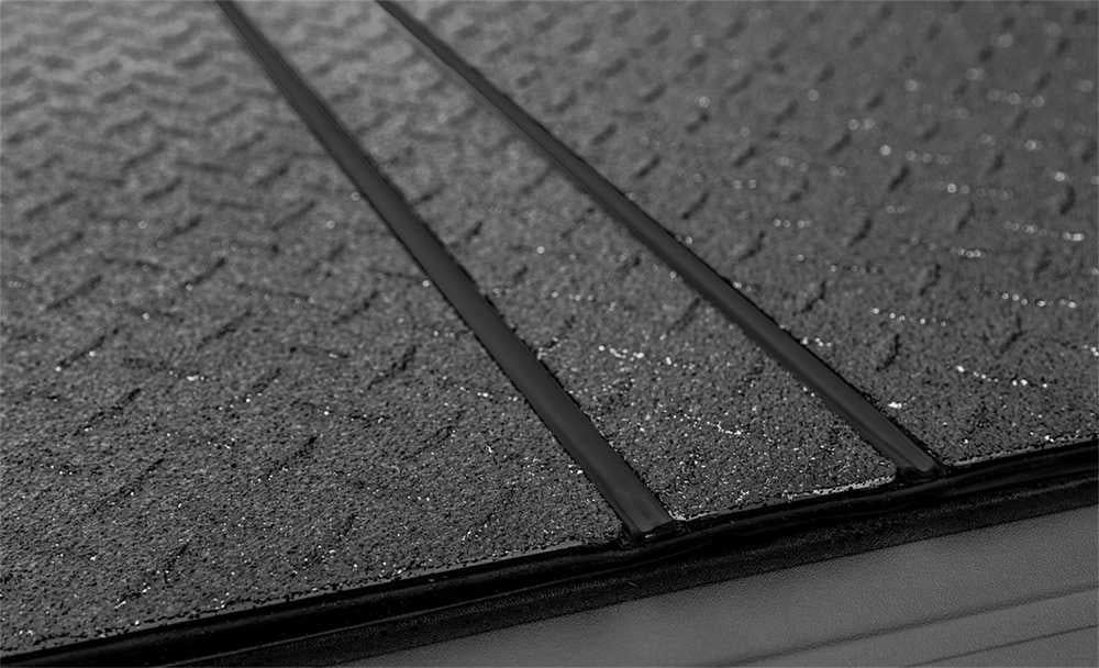 ACI LED Lights B0050099 LOMAXTM Professional Series Tonneau Cover, Diamond Plate Finish Single Rail