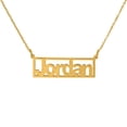 thumbnail image 2 of Personalized Rectangle Bar Name Necklace, 2 of 2
