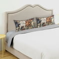 thumbnail image 5 of Ryvnso Satin Pillowcase Horses in Flowers Pillow Cases Standard Size 40x20in, 5 of 6