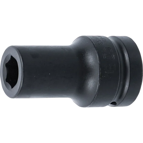 Dado de IMPACTO hexagonal BGS 5500-19 LARGO ENTRADA 1' 19 MM