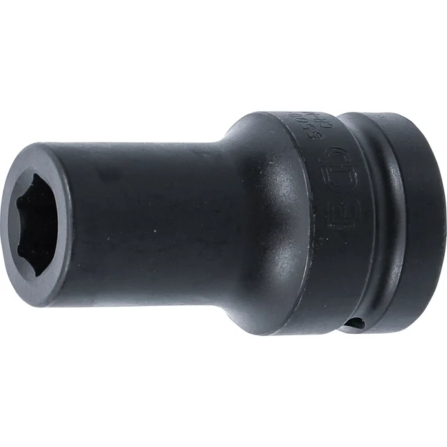 Dado de IMPACTO hexagonal BGS 5500-19 LARGO ENTRADA 1' 19 MM