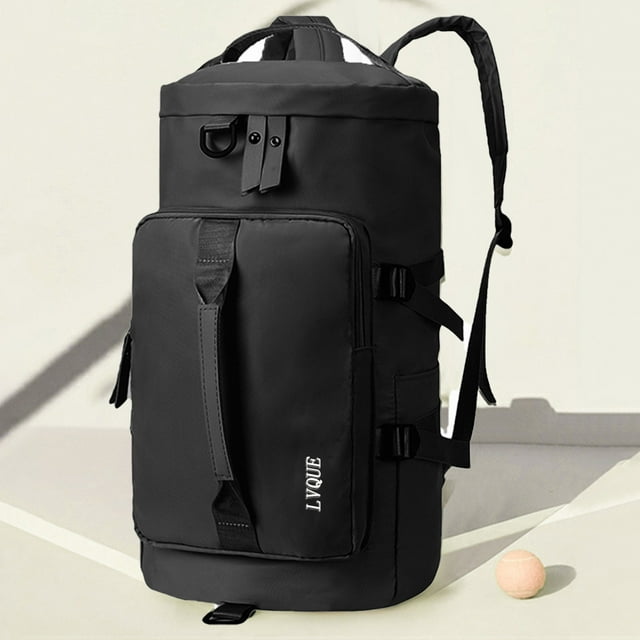 Travel Duffle Bag, Womens Gym Bag, Waterproof Shoe Compartment Wet Pocket, Small Capacity, Multifunctional Design, for Yoga, Swimming, Camping, Gym Essentials, Portable Gear, Ihhxbz