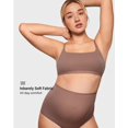 thumbnail image 2 of Sostén de lactancia inalámbrico INLYRIC Inbarely Soft marrón y morado talla grande, 2 of 6