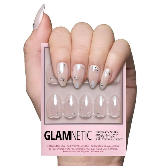 Set Glamnetic First Dance Short 30 de Press On Nails