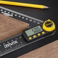 thumbnail image 6 of LEXIVON Aluminum Digital Angle Finder Gauge, 5-inch/130mm Multi-Purpose Protractor, Includes XL Display and Rugged Zippered Pouch (LX-DAF5), 6 of 8