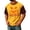 Yellow, variant on Halloween Shirts for Men Short Sleeve Crewneck Halloween Tees Jack-o'-lantern Halloween Tops Holiday Casual Halloween Tshirt